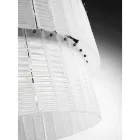 Moderner Kronleuchter 12 Lichter aus handgefertigtem italienischem Luxusglas - Valadier Viadurini