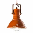 Kronleuchter Design Vintage handgemachte Keramik Cameron Ferroluce Viadurini