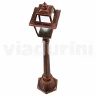 Niedrige Straßenlampe für den Außenbereich aus Aluminium, hergestellt in Italien, Kristel Viadurini