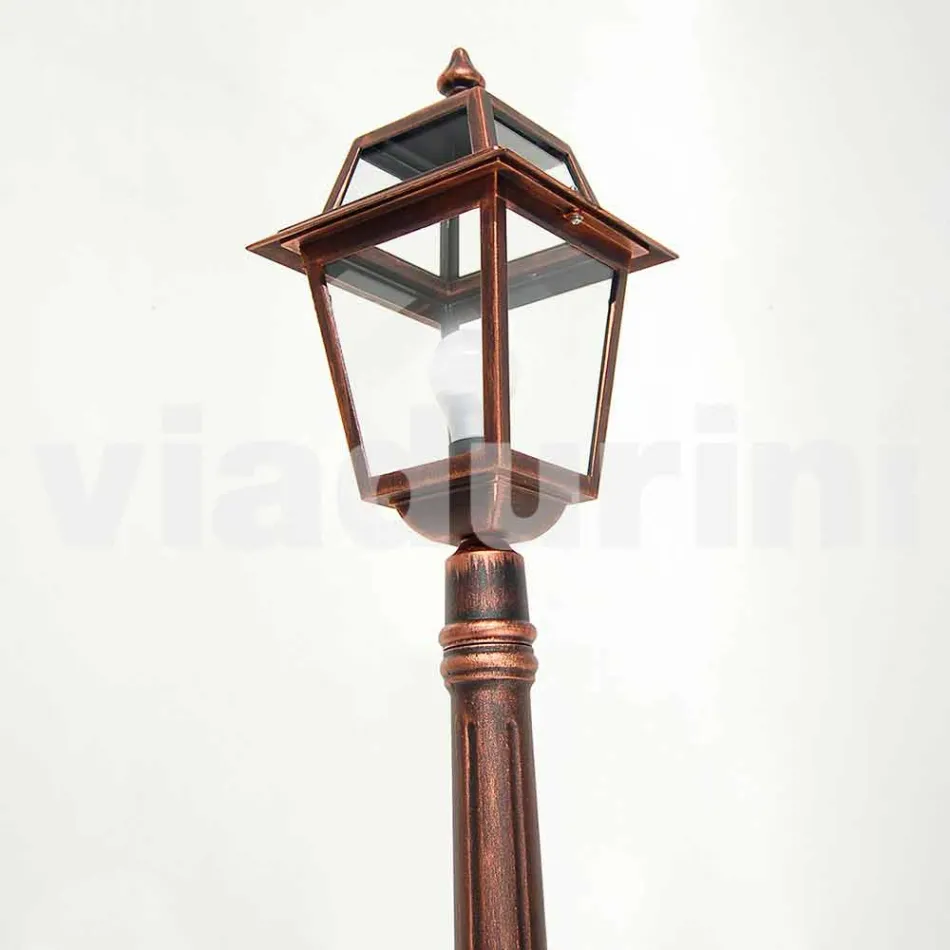 Niedrige Straßenlampe für den Außenbereich aus Aluminium, hergestellt in Italien, Kristel Viadurini