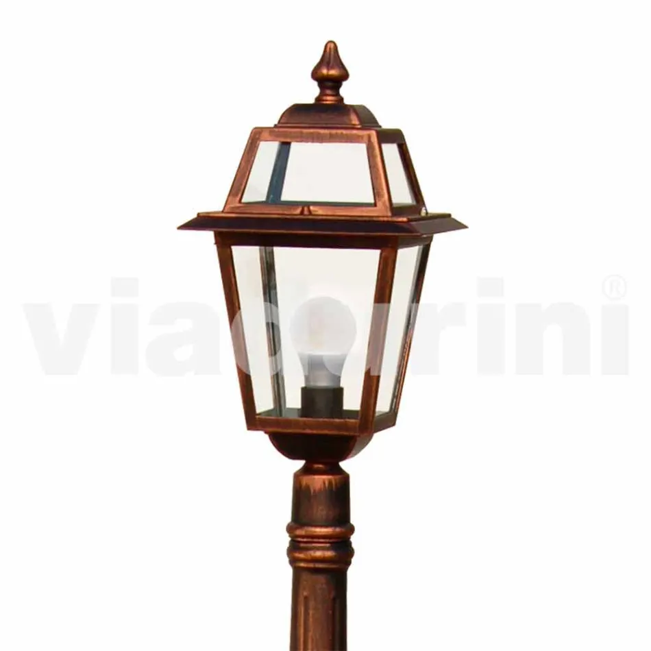 Niedrige Straßenlampe für den Außenbereich aus Aluminium, hergestellt in Italien, Kristel Viadurini