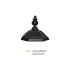 Aluminium-Gartenlampe im Vintage-Stil, hergestellt in Italien – Leona Viadurini