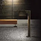 Außenlaterne aus antikbraunem Metall 2 Höhen - Saint Tropez von Il Fanale Viadurini