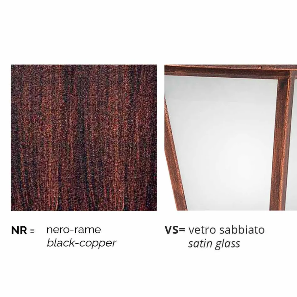 Straßenlaterne für klassisches Outdoor made in Italy, Kristel Viadurini