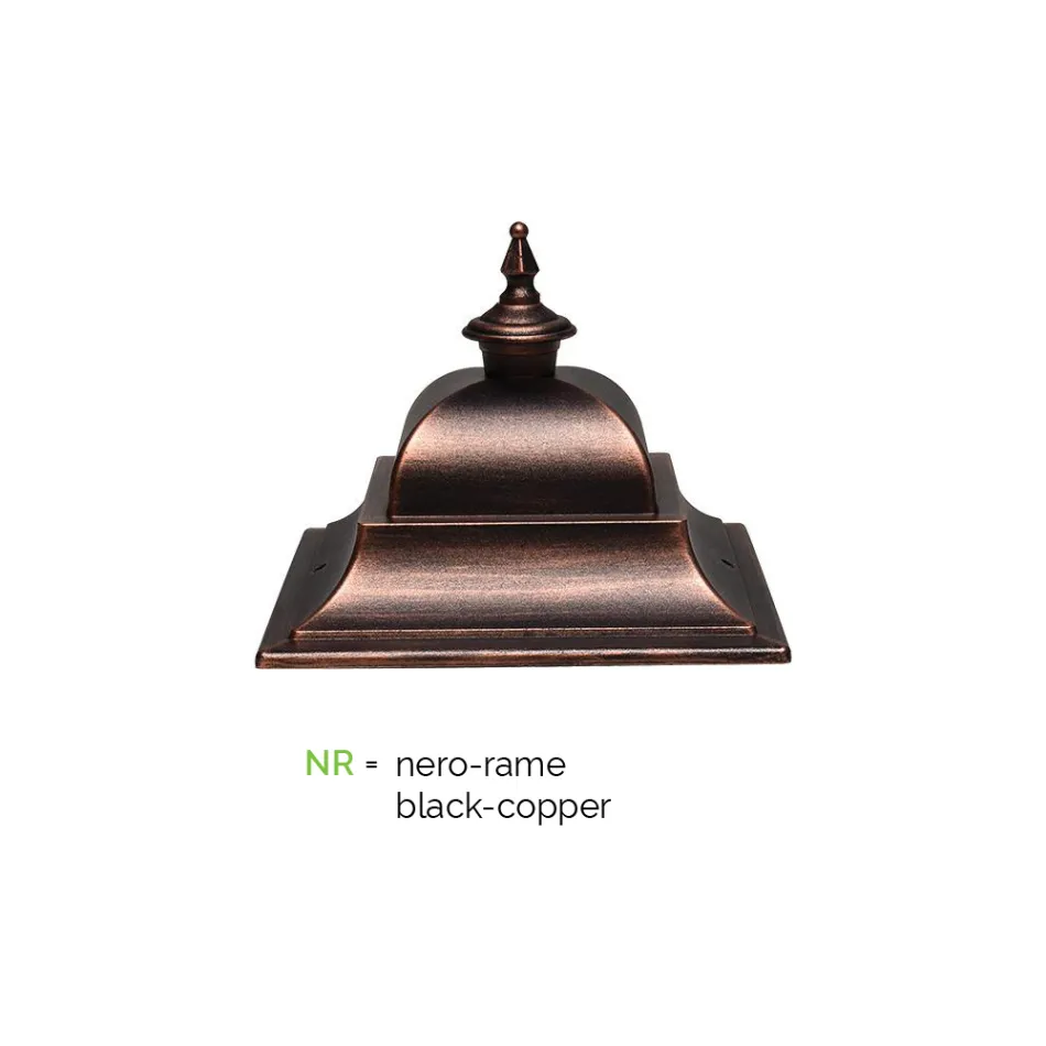 Vintage-Außenlampe aus Aluminium, hergestellt in Italien – Bonaria Viadurini