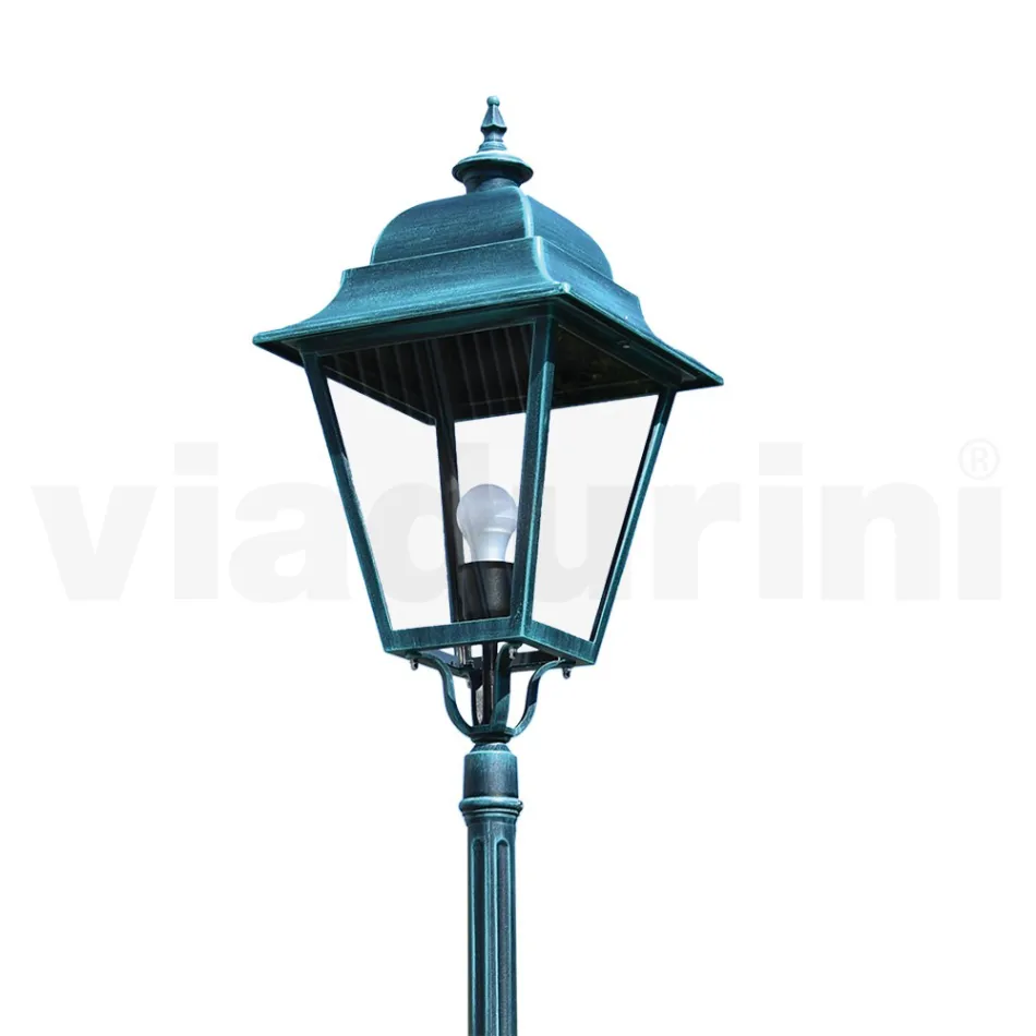 Vintage-Außenlampe aus Aluminium, hergestellt in Italien – Bonaria Viadurini