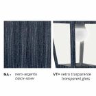 Wandgarten-Aluminiumlaterne hergestellt in Italien, Aquilina Viadurini
