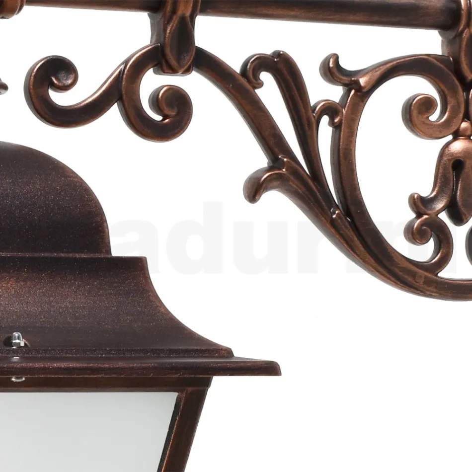 Außenlaterne aus Glas und Aluminium in 5 verschiedenen Ausführungen - Alchemist Viadurini