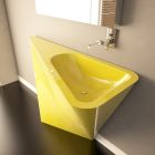 Modernes Standwaschbecken, handgefertigt von Mullet Viadurini