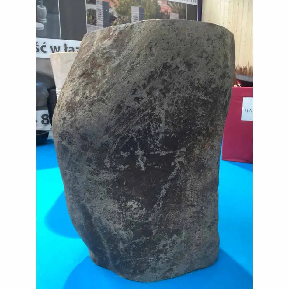 Design Waschbecken im Naturstein Meer, Einzelstück Viadurini