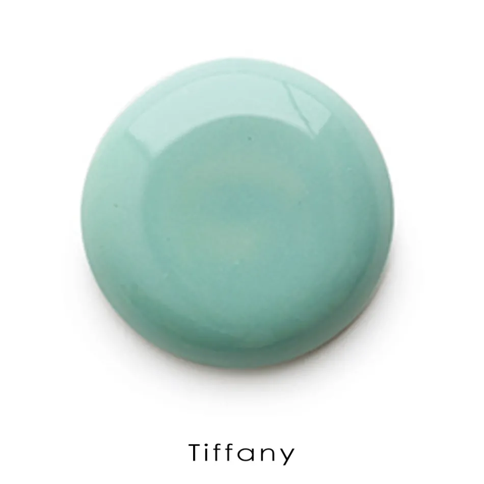 Wandhängendes Badezimmer-Waschbecken aus farbiger Keramik Modernes Design 26 cm - Jordan Viadurini