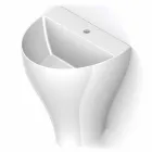 Moderne Keramik-Wandwaschbecken made in Italy, Fiorello Viadurini