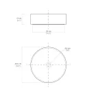 Aufsatzwaschbecken für das Badezimmer aus Feinsteinzeug, hergestellt in Italien – Umschlag Viadurini
