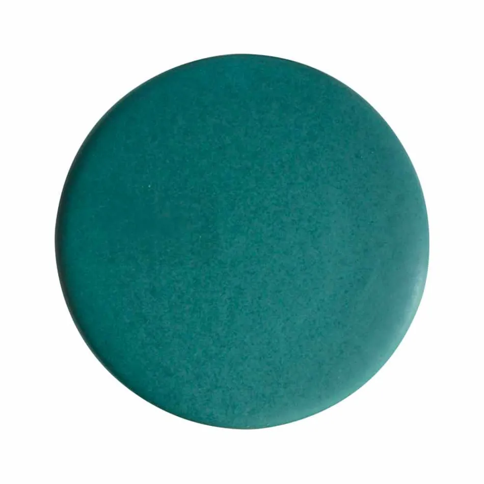 37x37cm Keramikwaschbecken Made in Italy Stern, modernes Design Viadurini