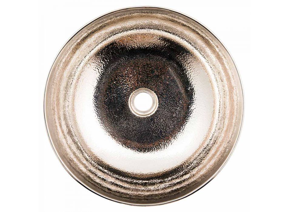 Aufsatzwaschbecken mit Nickel-Kupfer-Oberfläche - Babaevo Viadurini