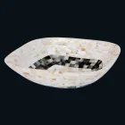 Aufsatzwaschtisch mit Einsätzen in Bea-Schalen, Unikat Viadurini