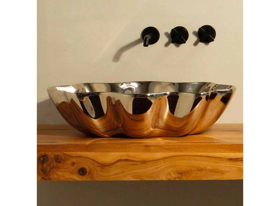 Waschbecken aus Keramik in modernem Design aus Italien Cubo