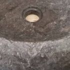 Grauer Waschtisch aus Naturstein Iza, Unikat Viadurini
