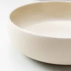 Handgedrechseltes Aufsatzwaschbecken aus hellem oder dunklem Raku-Ton – Prisma Viadurini