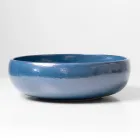 Raku-Ton-Waschtischplatte mit metallischem Craquelé-Glanz – Prisma Viadurini