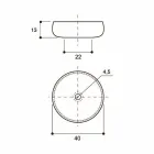 Aufsatzwaschbecken Raku aus Keramik, handgefertigt in Italien, Ramon Viadurini