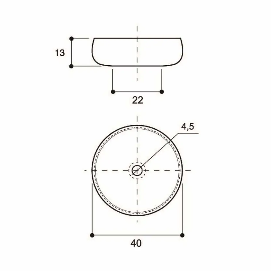 Aufsatzwaschbecken Raku aus Keramik, handgefertigt in Italien, Ramon Viadurini