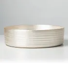 Aufsatzwaschbecken aus silbernem oder weißem Feinsteinzeug - Vibration Viadurini