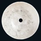 Tala Quarzkristall-Aufsatzwaschtisch, Einzelstück von Hand gefertigt Viadurini