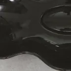 Modernes Aufsatzwaschbecken aus glänzender Keramik Made in Italy - Cube Viadurini