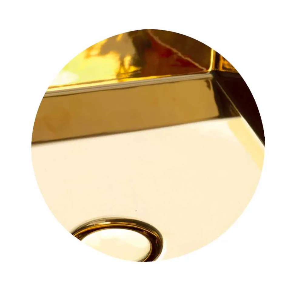 Aufsatz- oder Wandmontierter Keramikwaschtisch L 75 cm in Italien, Gais Viadurini