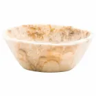 Handgearbeitetes Aufsatzwaschbecken aus Onyxstein - Barolo Viadurini