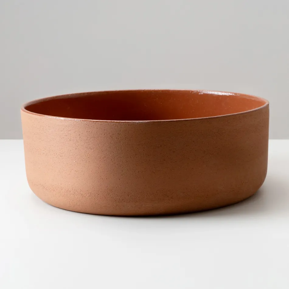 Aufsatzwaschbecken aus Naturerde in verschiedenen Ausführungen – Balance Viadurini