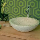 Arbeitsplatte Unterstützung Round Stone Natur Beige Outside Raw Pai Viadurini