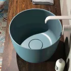 Freistehendes rundes freistehendes Waschbecken in Italien, Lallio Viadurini