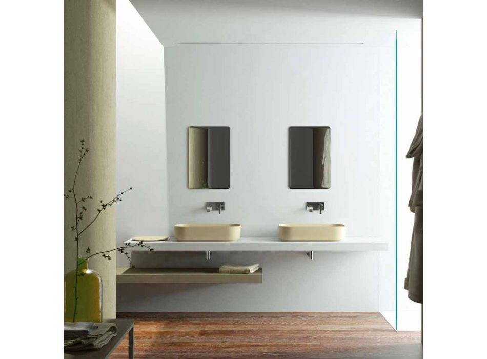 Modernes freistehendes Waschbecken in Italien, Formicola Viadurini