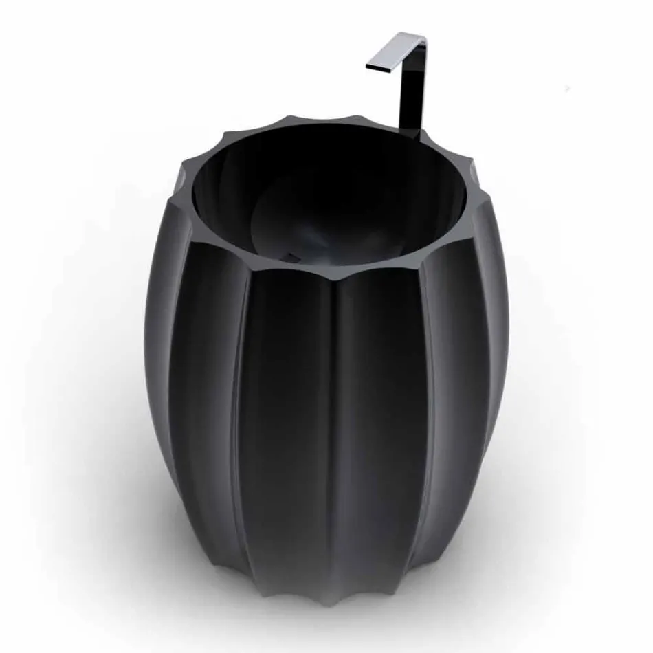 Freistehende Waschbecken modernes Design Kaktus, made in Italy Viadurini