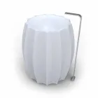 Freistehende Waschbecken modernes Design Kaktus, made in Italy Viadurini