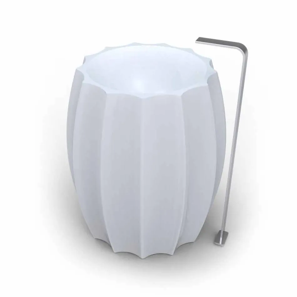 Freistehende Waschbecken modernes Design Kaktus, made in Italy Viadurini