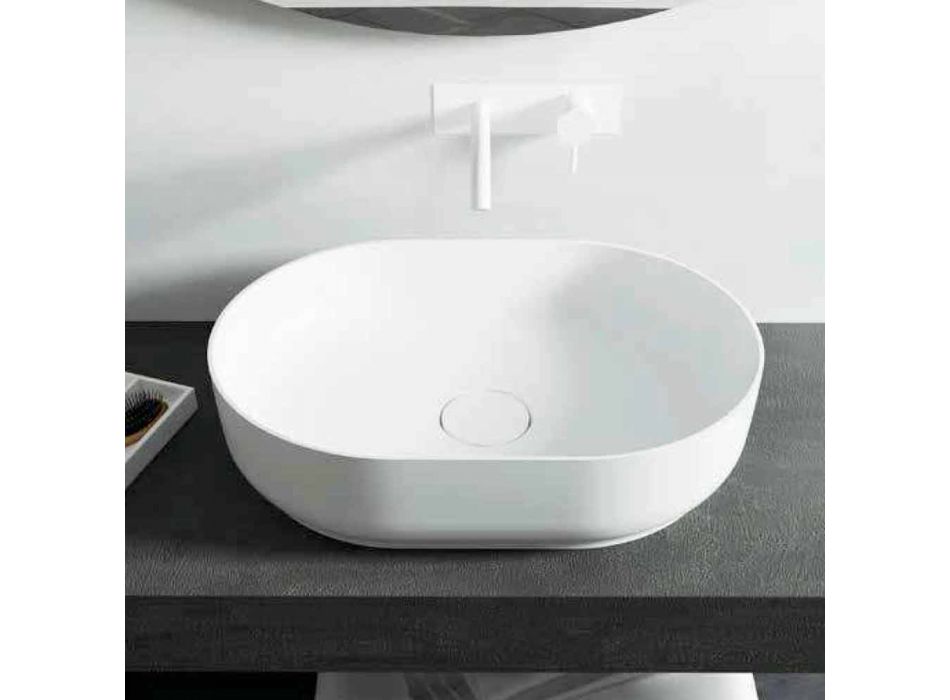 Freistehendes Badezimmer Design Waschbecken in Italien Dalmine Medium Viadurini