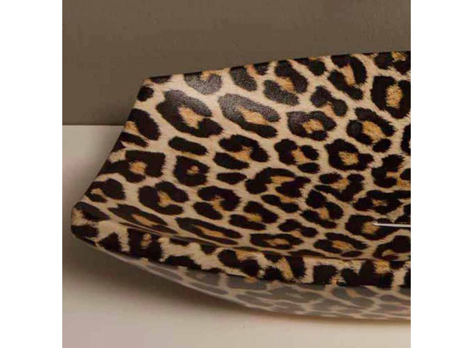 Cheetah Keramik Arbeitsplatte in Italien von Laura gemacht