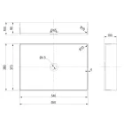 Rechteckiges Aufsatzwaschbecken aus Edelstahl in verschiedenen Ausführungen – Camellia Viadurini