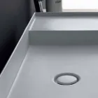 Moderne rechteckigen Becken bunten Keramik-Symbol Alice Keramik Viadurini