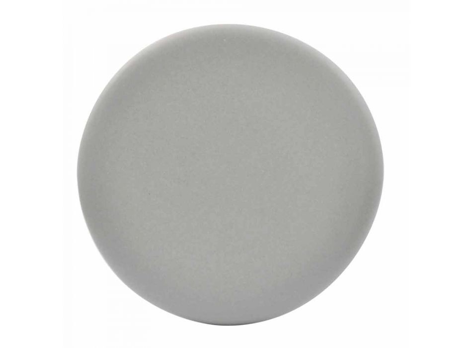 Rundwaschbecken in weißer oder farbiger Star Round50 Keramik Viadurini