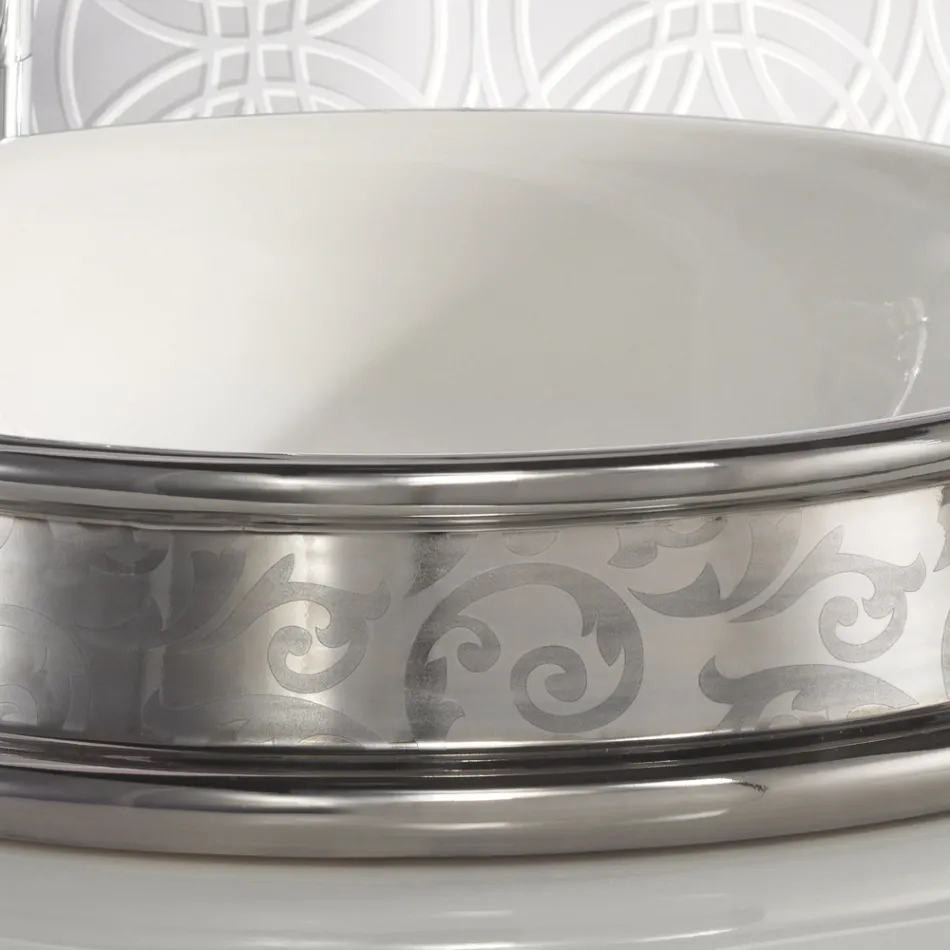 Halbeinbauwaschbecken in verschiedenen Ausführungen aus Schamott, hergestellt in Italien – Erasmo Viadurini