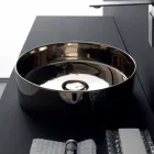 Rund Waschbecken Keramiklager Icon Alice Keramik farbig Viadurini