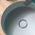 Sun Circle runder Keramikwaschtisch mit einem Durchmesser von 40 cm Viadurini