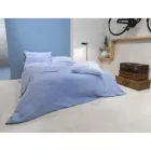 Spannbettlaken für Doppelbett, luxuriöses farbiges Leinen, hergestellt in Italien – Fiumano Viadurini