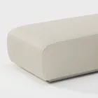 Outdoor-Sonnenliege mit Polsterung aus entwässerndem Gummi Made in Italy - Bahias Viadurini