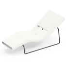 Gartenliege aus Polyethylen in verschiedenen Farben mit Metallgestell - Bollo Viadurini