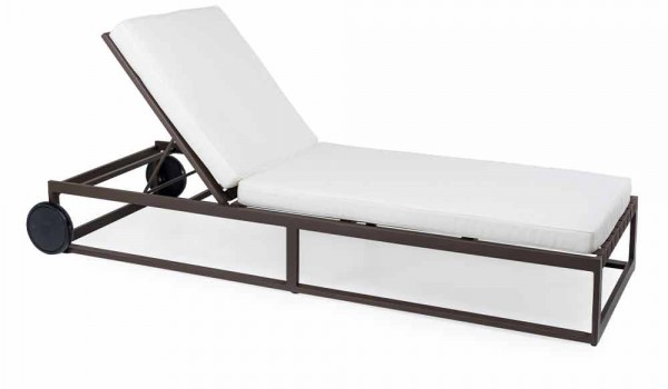 Aluminium Garten Chaiselongue Sonnenliege